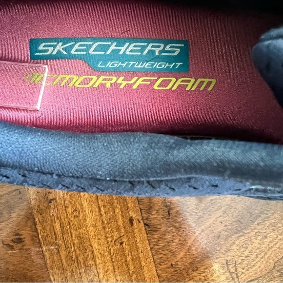 Skechers Women's Memory Foam Lightweight Sneakers Size 8.5 Navy - Picture 5 of 6
